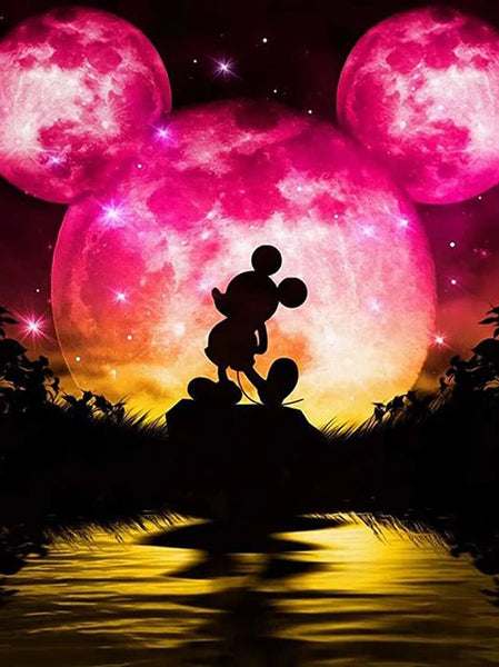 5D Pink Mickey Mouse